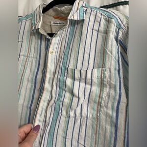 Tommy Bahama button down, size large